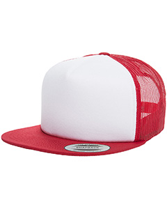 Yupoong 6005FW - Drop Ship Foam Trucker with White Front Snapback